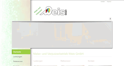 Desktop Screenshot of meister-weis.com